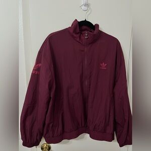 Retro Adidas Burgundy Primegreen Jacket